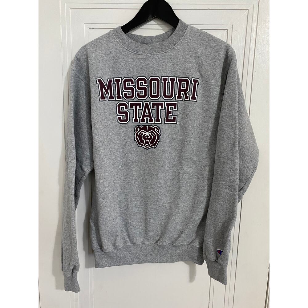 Missouri State University Bears Crewneck Sweatshirt Size Small